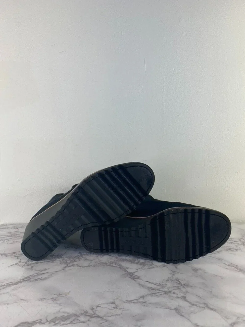 Life Stride Zenith Chelsea Wedge Pull On Boot Black Size 11